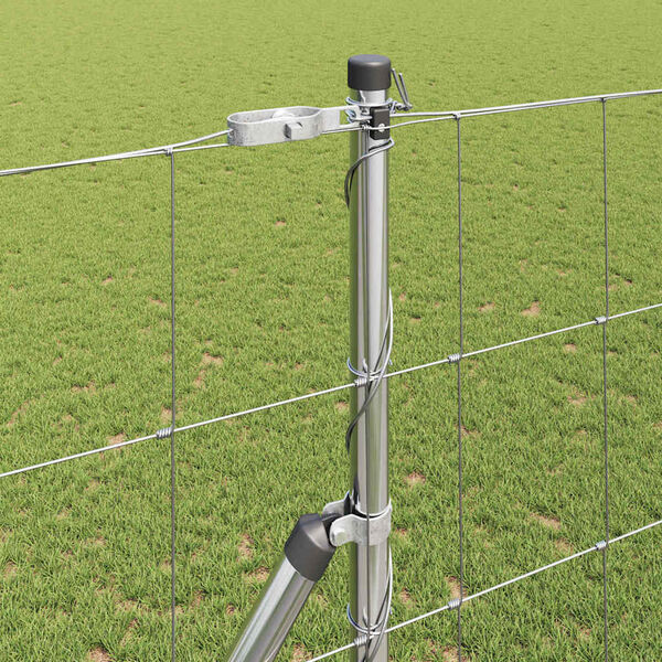 vidaXL Plotov&yacute; sloupek. Pozinkovan&yacute; 25 x 1,4 m Ocel