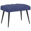 vidaXL Lavice s knofl&iacute;kov&yacute;m pro&scaron;&iacute;v&aacute;n&iacute;m Policov&aacute; modr&aacute; 60 x 40 x 45 cm