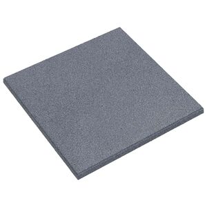 vidaXL Dlaždice pro ochranu před p&aacute;dem 6 ks &Scaron;ed&aacute; 50 x 50 cm Guma