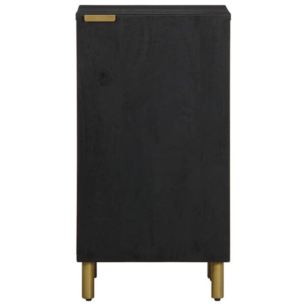 vidaXL Př&iacute;born&iacute;k čern&yacute; 40 x 33 x 75 cm kompozitn&iacute; dřevo