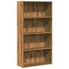 vidaXL Knihovna dub artisan 80 x 30 x 152 cm kompozitn&iacute; dřevo