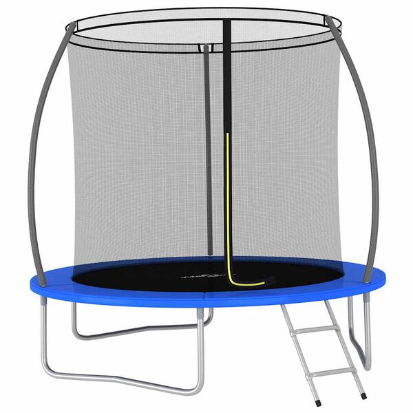 vidaXL Trampol&iacute;na s př&iacute;slu&scaron;enstv&iacute;m kulat&aacute; 244 x 55 cm 100 kg