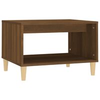 vidaXL Konferenční stolek hnědý dub 60x50x40 cm kompozitní dřevo