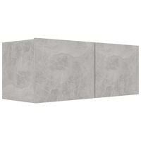 vidaXL TV stolek betonově šedý 80 x 30 x 30 cm dřevotříska