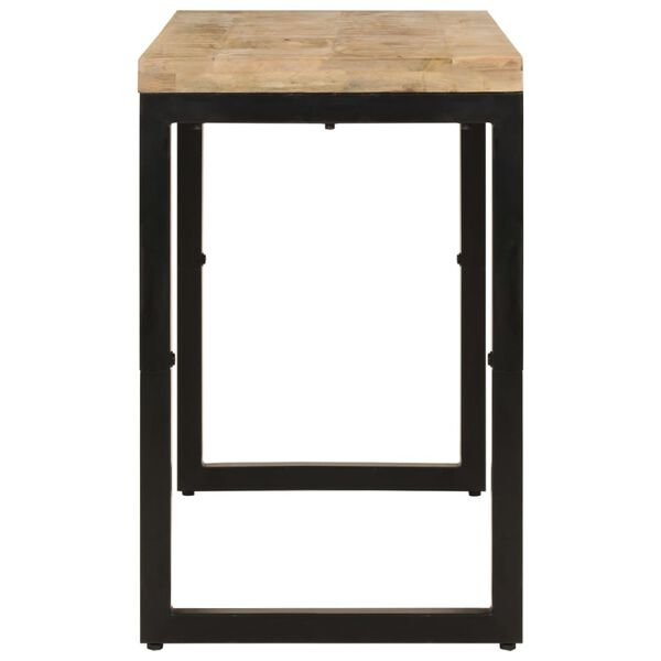vidaXL J&iacute;deln&iacute; stůl 110 x 50 x 76 cm masivn&iacute; mangovn&iacute;kov&eacute; dřevo