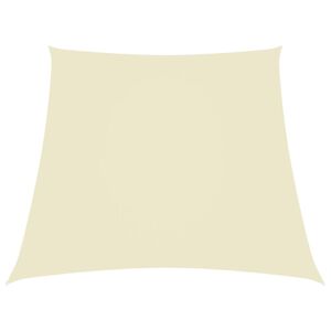 vidaXL St&iacute;nic&iacute; plachta oxfordsk&aacute; l&aacute;tka lichoběžn&iacute;k 2/4 x 3 m kr&eacute;mov&aacute;