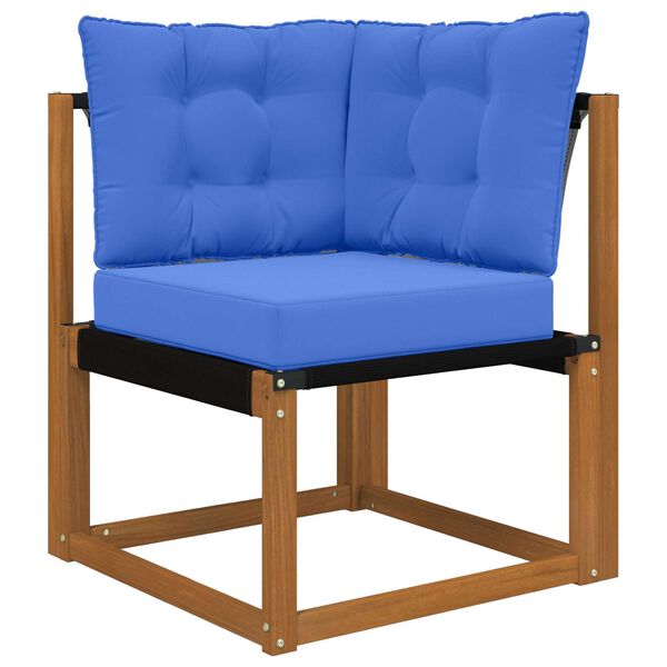 vidaXL Venkovn&iacute; pol&scaron;t&aacute;ř na pohovku 3 pcs Tyrkysov&aacute; Polyester