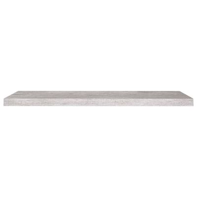 vidaXL Plovoucí nástěnná police betonově šedá 90 x 23,5 x 3,8 cm MDF