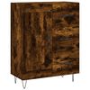 vidaXL Skř&iacute;ň highboard kouřov&yacute; dub 69,5 x 34 x 180 cm kompozitn&iacute; dřevo
