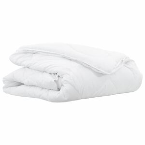 vidaXL 2-in-1 Duvet 135 x 200 cm Zima Polyester B&iacute;l&aacute; Prody&scaron;n&yacute;