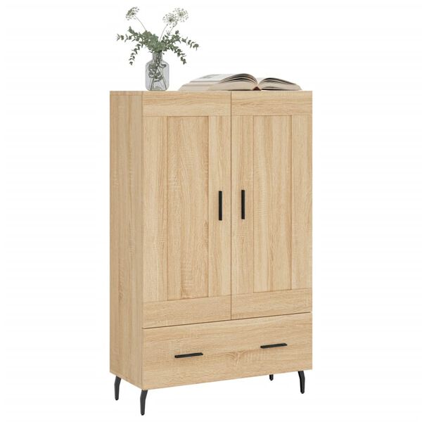 vidaXL Skř&iacute;ň highboard dub sonoma 69,5 x 31 x 115 cm kompozitn&iacute; dřevo