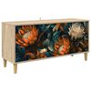 vidaXL Televizn&iacute; skř&iacute;ň LOCHEM 102 x 33 x 50 cm Sonoma Kompozitn&iacute; dřevo