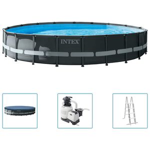 Intex Baz&eacute;nov&yacute; set Ultra XTR Frame kruhov&yacute; 610 x 122 cm