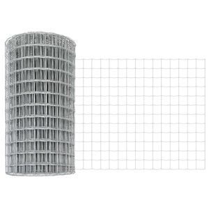 vidaXL Euro plot Stříbrná 0,4 x 10 m Horko pozinkovaná železo