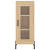 vidaXL Skř&iacute;ň highboard dub sonoma 34,5 x 34 x 180 cm kompozitn&iacute; dřevo