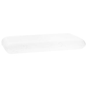 vidaXL Spac&iacute; pol&scaron;t&aacute;ř 70 x 36 x 6,5 cm Středn&iacute; Paměťov&aacute; pěna B&iacute;l&aacute;