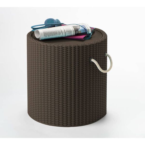 Keter Chladic&iacute; stolička s lanov&yacute;mi uchy taupe 219430