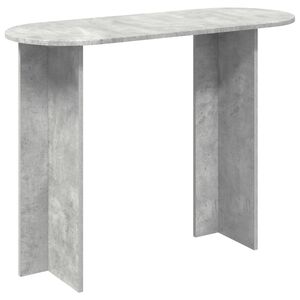 vidaXL Konzolov&yacute; stolek Betonově &scaron;ed&aacute; 100 x 39,5 x 75 cm