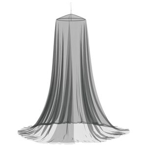 vidaXL Moskyti&eacute;ra na postel 3 ks 156 mesh Čern&aacute; ⌀56 x 220 cm Polyester