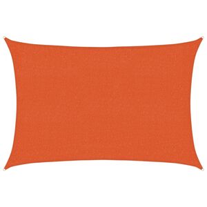 vidaXL St&iacute;n&iacute;c&iacute; plachta 160 g/m&sup2; oranžov&aacute; 2 x 2,5 m HDPE