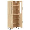 vidaXL Skř&iacute;ň highboard dub sonoma 69,5 x 34 x 180 cm kompozitn&iacute; dřevo