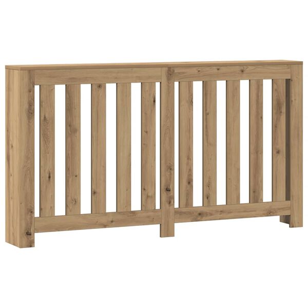 vidaXL Kryt na radi&aacute;tor dub artisan 149 x 20 x 82 cm kompozitn&iacute; dřevo