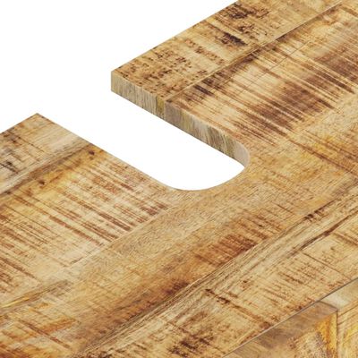 vidaXL 3dílná koupelnová sestava masivní mangovníkové dřevo