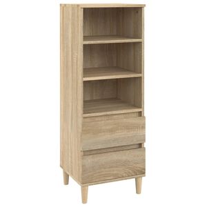 vidaXL Skř&iacute;ň highboard dub sonoma 40 x 36 x 110 cm kompozitn&iacute; dřevo