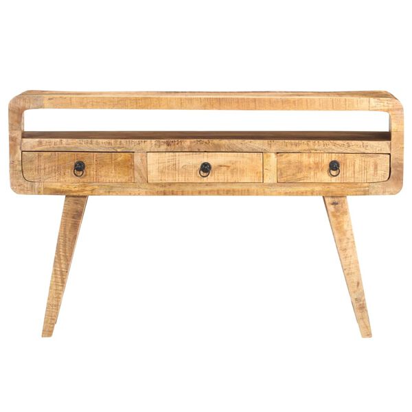 vidaXL Př&iacute;born&iacute;k 120 x 30 x 75 cm hrub&eacute; mangovn&iacute;kov&eacute; dřevo