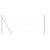 vidaXL Plotov&yacute; sloupek. Pozinkovan&yacute; 100 x 1 m Ocel