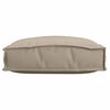 vidaXL Pol&scaron;t&aacute;ř 6 pcs Taupe 40 x 40 x 8 cm Oxford l&aacute;tka