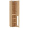 vidaXL Skř&iacute;ň highboard dub sonoma 34,5 x 34 x 180 cm kompozitn&iacute; dřevo