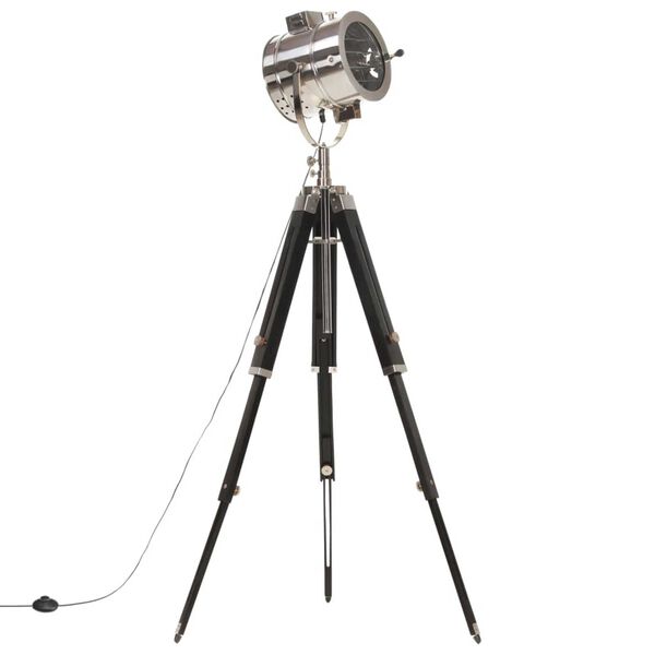 vidaXL Stojací lampa na stativu masivní mangovníkové dřevo 165 cm