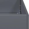 vidaXL Truhl&iacute;k antracitov&yacute; 360x80x40 cm ocel