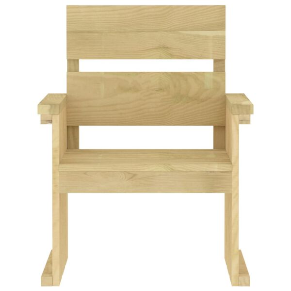 vidaXL 5d&iacute;ln&yacute; zahradn&iacute; j&iacute;deln&iacute; set impregnovan&eacute; borov&eacute; dřevo