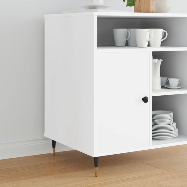 vidaXL N&aacute;bytkov&eacute; nohy 12 pcs Čern&aacute; a zlat&aacute; &Oslash; 40 x 98 mm Železo