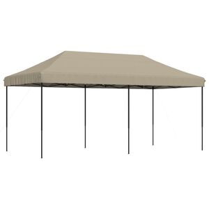 vidaXL Skl&aacute;dac&iacute; party stan pop-up taupe 580 x 292 x 315 cm