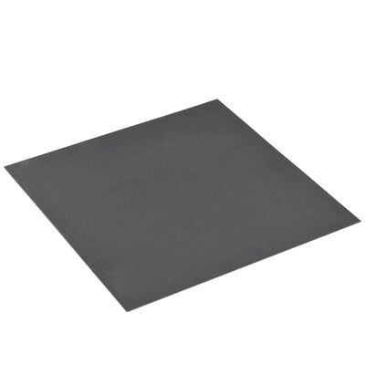 vidaXL Samolepicí podlahové desky 20 ks PVC 1,86 m² černý vzor