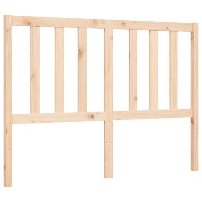 vidaXL Rám postele s čelem 120 x 200 cm masivní dřevo