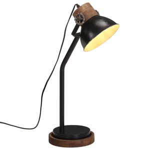 vidaXL Stoln&iacute; lampa 25 W čern&aacute; 18 x 18 x 60 cm E27