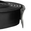 vidaXL Těsněn&iacute; gar&aacute;žov&yacute;ch dveř&iacute; Čern&aacute; 52 x 2 mm 5 m PVC