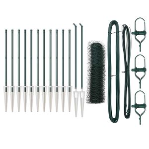 vidaXL Plotov&yacute; sloupek. Zelen&aacute;