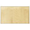 vidaXL Koberec obd&eacute;ln&iacute;kov&yacute; světle př&iacute;rodn&iacute; 60 x 100 cm bambus