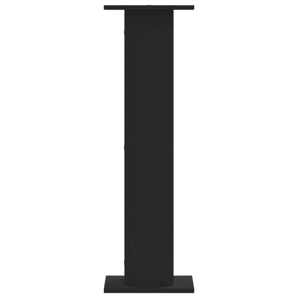 vidaXL Stojany na reproduktory 2 ks černé 30x30x95 cm kompozitní dřevo