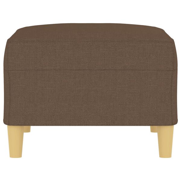 vidaXL Podnožka hněd&aacute; 70x55x41 cm textil
