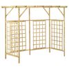 vidaXL Zahradn&iacute; pergola pro tři popelnice impregnovan&eacute; borov&eacute; dřevo