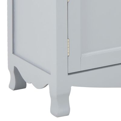 vidaXL TV stolek šedý 120 x 30 x 40 cm dřevo