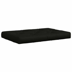 vidaXL Polstr na paletu VIANEN 100% polyester Čern&aacute; 120 x 80 x 12 cm