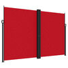 vidaXL Zatahovac&iacute; bočn&iacute; mark&yacute;za červen&aacute; 220 x 1 200 cm