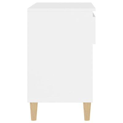 vidaXL Botník bílý 70 x 36 x 60 cm kompozitní dřevo